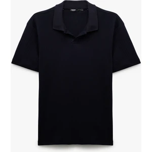 Kısa Kollu Pamuklu Slim Fit Polo Yaka Tişört