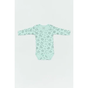 Kuzu Baskılı Unisex Çocuk Zıbın