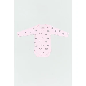 Ayıcık Baskılı Unisex Çocuk Zıbın