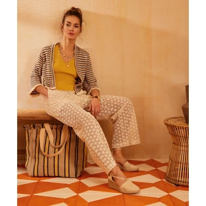 Lastik Detaylı Pantolon