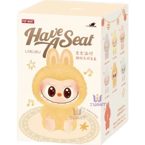 Shop Hero Popmart Labubu Acıbadem Kurabiyesi 2. Nesil Oturma Partisi Vinil Peluş Bebek Kutu Kolye Süsleri Hediye 1 Adet (Yurt Dışından)