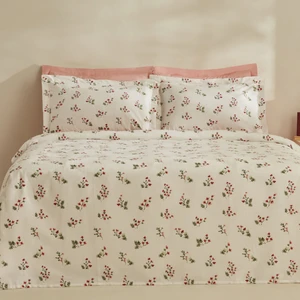 Karaca Home Silvie  Pamuk Tek Kişilik Pike Takımı Kırmızı