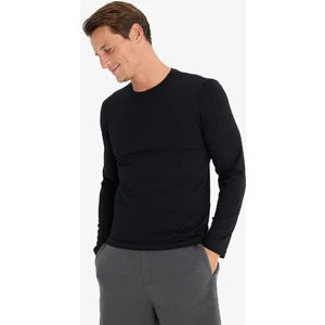 Slim Fit Dar Kesim Bisiklet Yaka Uzun Kollu Üst Z2771AZ25SP