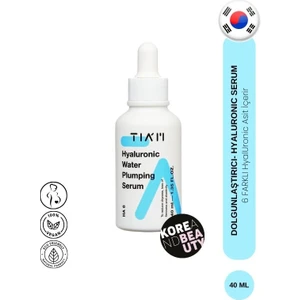 Hyaluronic Water Plumping - 6 Farklı Hyaluronik Asit İçeren Dolgunlaştırıcı Nem Serumu, Nemlendirici Serum, Cildi Canlandıran Serum