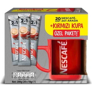 2 Si 1 Arada 20 Li (Kırmızı Kupa Hediyeli)