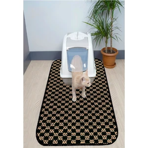 Aktunç XXL Büyük Boy Baskıli Petek Kedi Kumu Paspas 60 x 120 cm