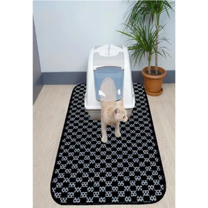 Aktunç XXL Büyük Boy Baskıli Petek Kedi Kumu Paspas 60 x 120 cm