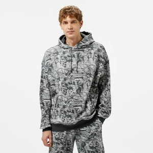 Unıted4 Limited Edition Dragon Erkek Gri Sweatshirt