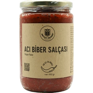 ANTEP PAZARI Acı Biber Salçası-Gaziantep- 650 gr
