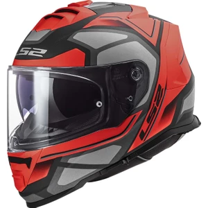 Ls2 Storm 2 Faster Mat Kırmızı-Tıtanıum Kask Xl