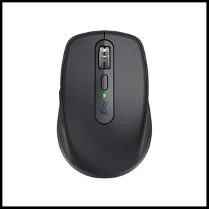 Logıtech 910-006929, Mx Anywhere 3s, Siyah, Bluetooth, 8000DPI, Lazer, 6 Tuşlu, Usb-C Den Şarj Edilebilir, Mouse