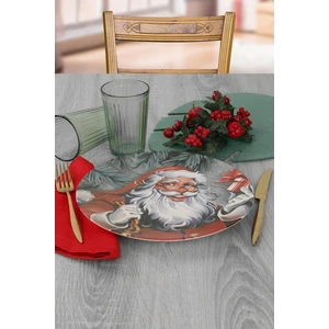 Yılbaşı Noel  Servis Tabağı 26 Cm 17979