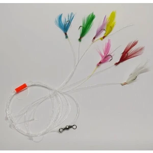 Kıyıdan Palamut Çinekop Çaparisi Renkli Horoz Tüylü