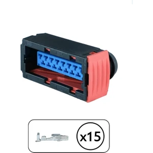 TE/Amp Kalorifer Rezistans Soketi 15 Pin Kablosuz