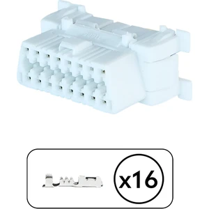 (Delphi) Obd Soketi Beyaz 16 Pin Kablosuz