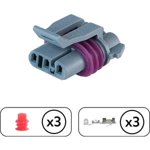 (Delphi) Map Sensör Soketi 3 Pin Kablosuz