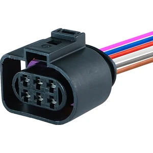 TE/Amp Gaz Kelebeği Soketi 6 Pin Kablolu