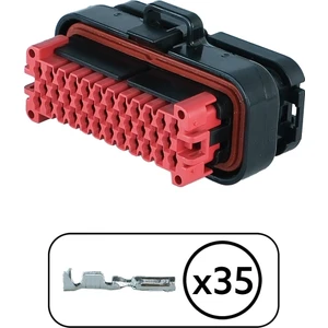 TE/Amp Konnektör 35 Pin Kablosuz
