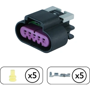 (Delphi) Sis Far Lambası Soketi 5 Pin Kablosuz