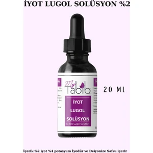 My Tabib Iyot Lugol Solüsyon Damla %2/ 20 ml