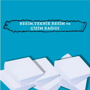 Orbak Kağıtçılık 35X50 cm Çizim Kağıdı 1. Hamur 180 Gr. 50 Adet