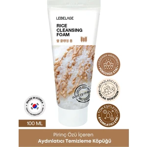 Kore Pirinç Özü Içeren Aydınlatıcı Temizleme Köpüğü Lebelage Korean Rice Cleansing Foam 8809679092505, One Size