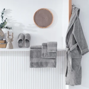 Essentials 3'lü Banyo Seti | Terlik (39-41) - Gri