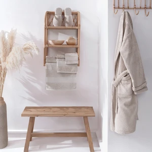 Essentials 3'lü Banyo Seti | Terlik (39-41) - Bej
