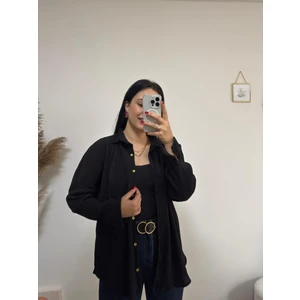 Duso Home Piliseli Oversize Gömlek