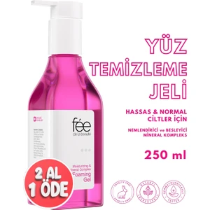 Fee de la Beaute Hassas Normal Ciltler İçin Mineralli ve Nemlendirici Etkili Yüz Temizleme Jeli 250 ml