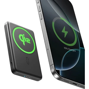 Esr Qi2 Taşınabilir Şarj Cihazı Magslim Power Bank 5000 Mah - Siyah