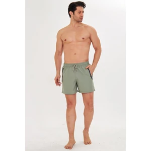 Erkek Deniz Şort Mayo Haki 2607-H