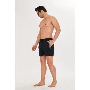 Erkek Deniz Şort Mayo Siyah 2607-S