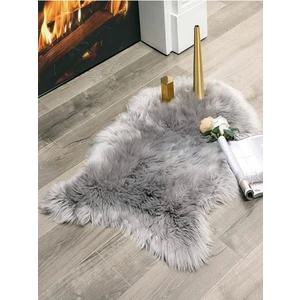 Saraz Halı Yumoş Post Puffy Gri