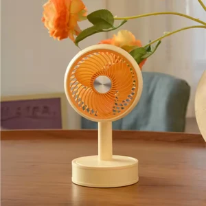 Şarjlı Yase Fan Mini Taşınılabilir El ve Masa Üstü 3 Kademeli Vantilatör