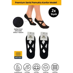 2'li Kaydırmaz Taban Yoga & Plates ve Dans Çorabı