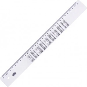 Çarpım Tablolu Cetvel 30 Cm No:0177