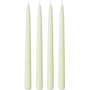 Şamdan Konik Mum Beyaz 4 Adet