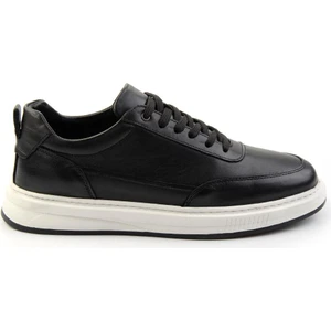 Siyah Leather Erkek Casual Ayakkabı E01082000503