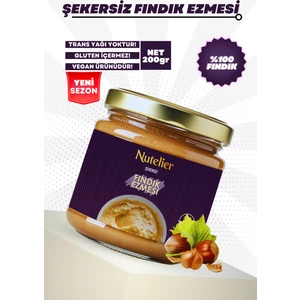 Şekersiz Fındık Ezmesi 350gr Fındık