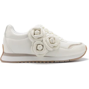 Nine West Mernel 5fx Kırık Beyaz Kadın Sneaker