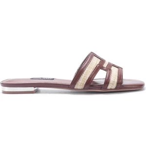 Nine West Melanıa2 5fx Naturel Kadın Düz Terlik