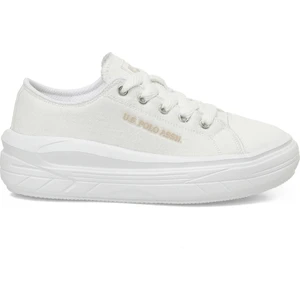 U.s. Polo Assn. Cleme Tex  Jr 5fx Beyaz Kız Çocuk Sneaker