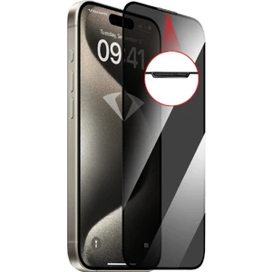 iPhone 16 Pro Max Uyumlu 5D New Warrior Privacy Hayalet Ekran Koruyucu