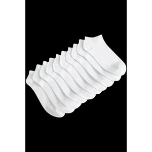 Gizli Butik 10'lu Erkek Bilek Boy Pamuklu Patik Spor Çorap