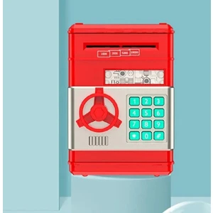 Dijital Kumbara Mini Atm Güvenli Para Bankası, Nakit Para Tasarruf Kutusu Çocuklar Için Güvenli Para Kutusu