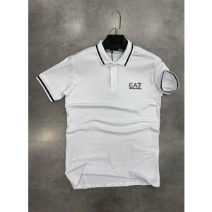 Ea7 Erkek Yakalı T-Shirt
