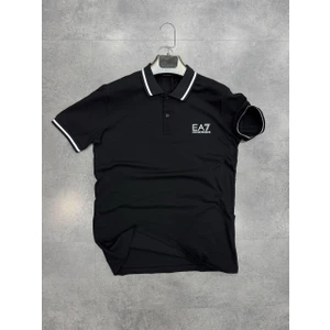 Ea7 Erkek Yakalı T-Shirt