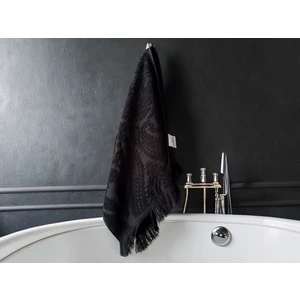 Queens Bath - Banyo Havlusu - 70x140 cm  - Siyah