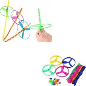 Alp Kids Nostalji Oyuncak Küçük Uçan Daire - Küçük Ufo Pervane -Küçük Fırıldak 10 Adet